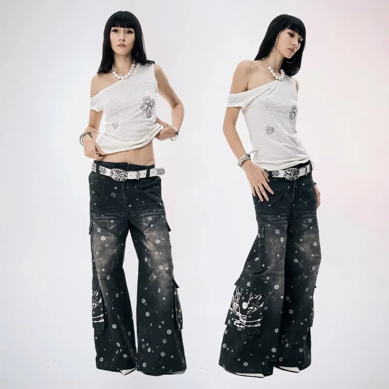 DND4DES Cargo Pants Unisex Black-3
