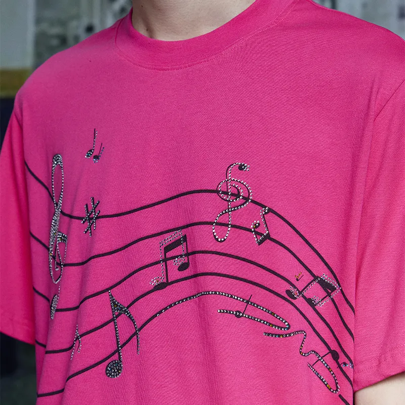 DND4DES T Shirts Unisex Rose Red-6