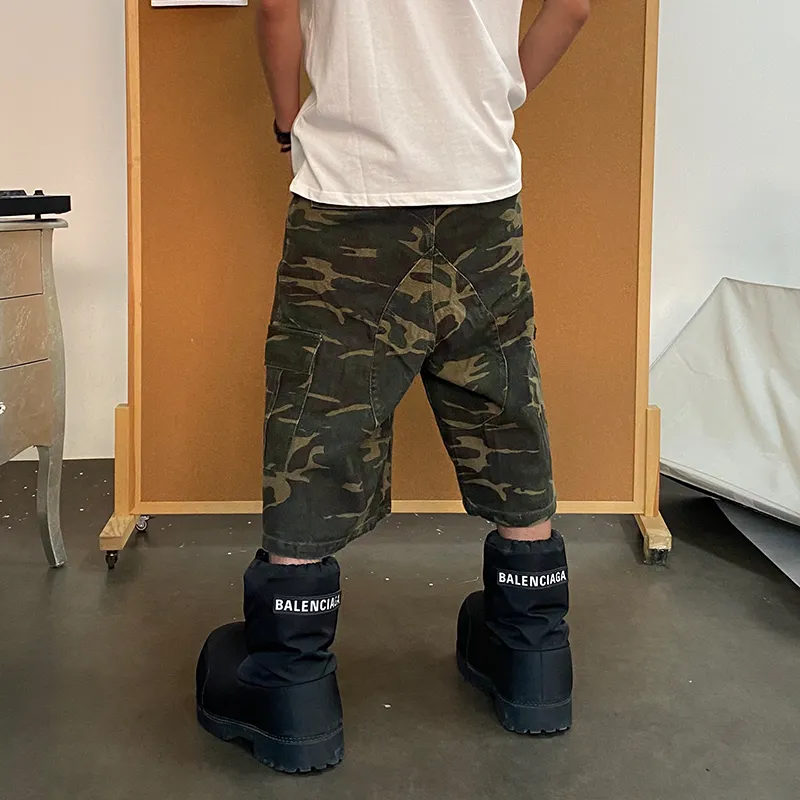 DND4DES Cargo Shorts Unisex Camouflage-5