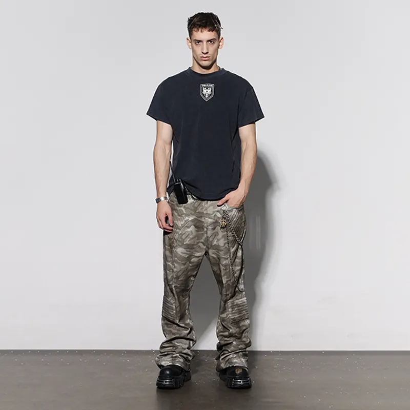 DND4DES Cargo Pants Unisex Light Brown-4