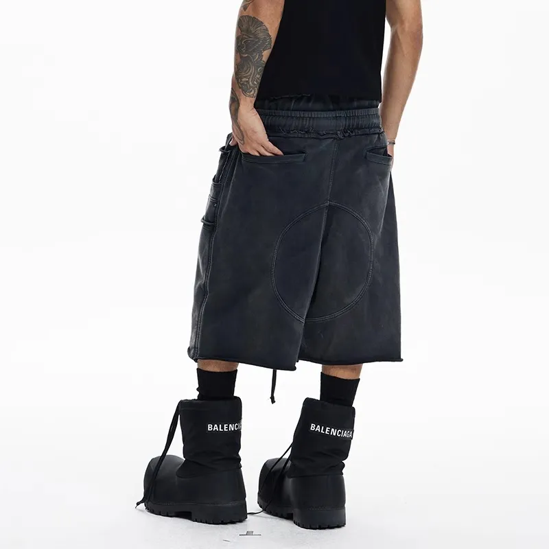 DND4DES Casual Shorts Unisex Dark Gray-3