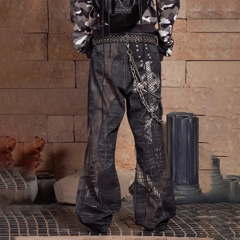 DND4DES Jeans Unisex Black-3