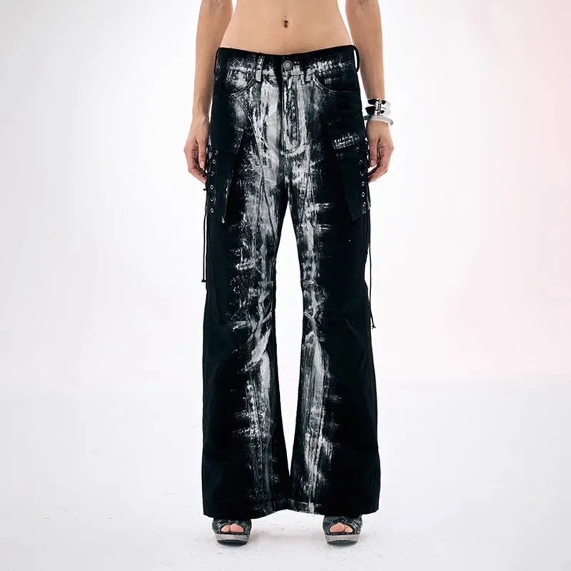 DND4DES Cargo Pants Unisex Black-6
