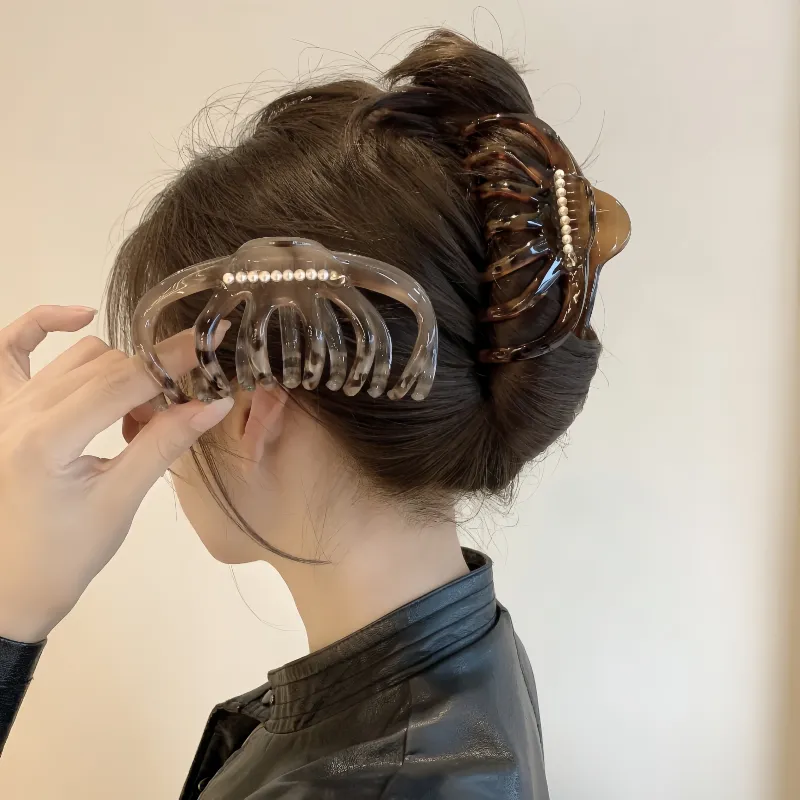 LACEROOM Acrylic Hair Clips Women's-6