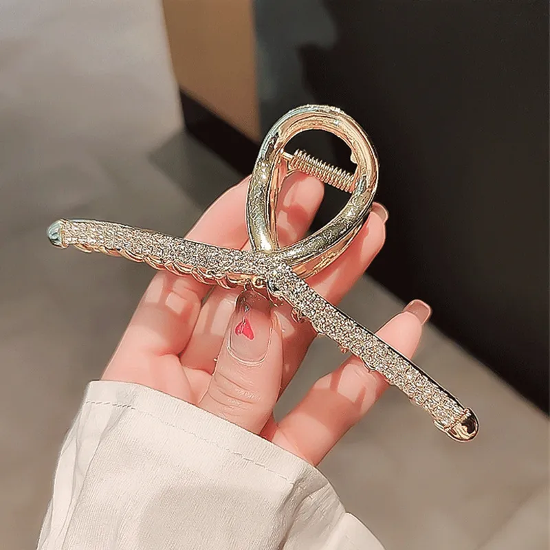LACEROOM Rhinestone Hair Clips Women's-1