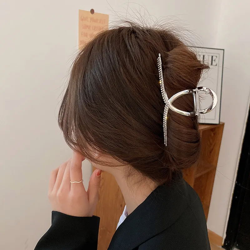 LACEROOM Rhinestone Hair Clips Women's-3