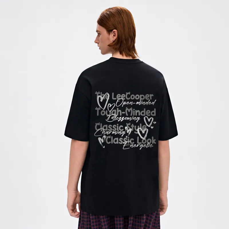 Lee Cooper T Shirts Unisex-3