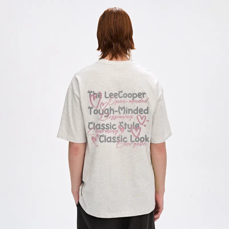 Lee Cooper T Shirts Unisex-11