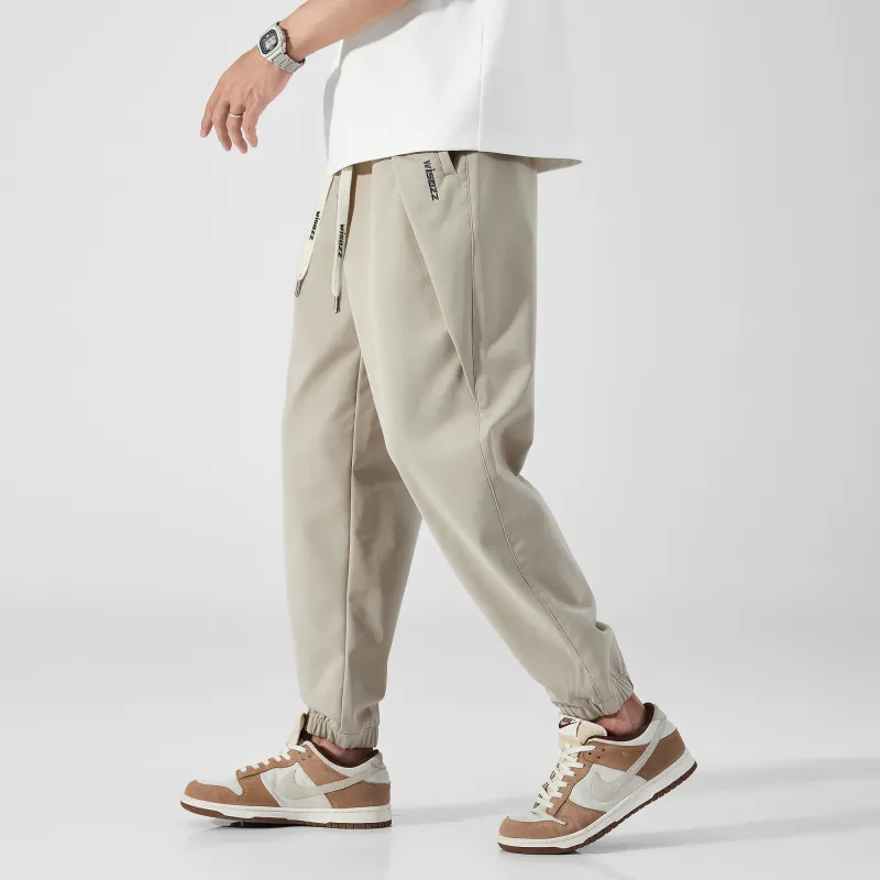 WISOZZ Casual Pants Men Apricot-3