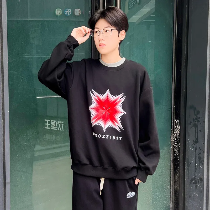 WISOZZ Sweatshirts Unisex-4