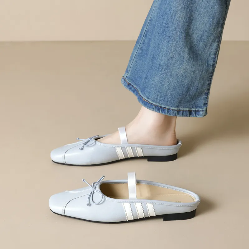 QITUMAUL Closed Toe Slippers Women's-7