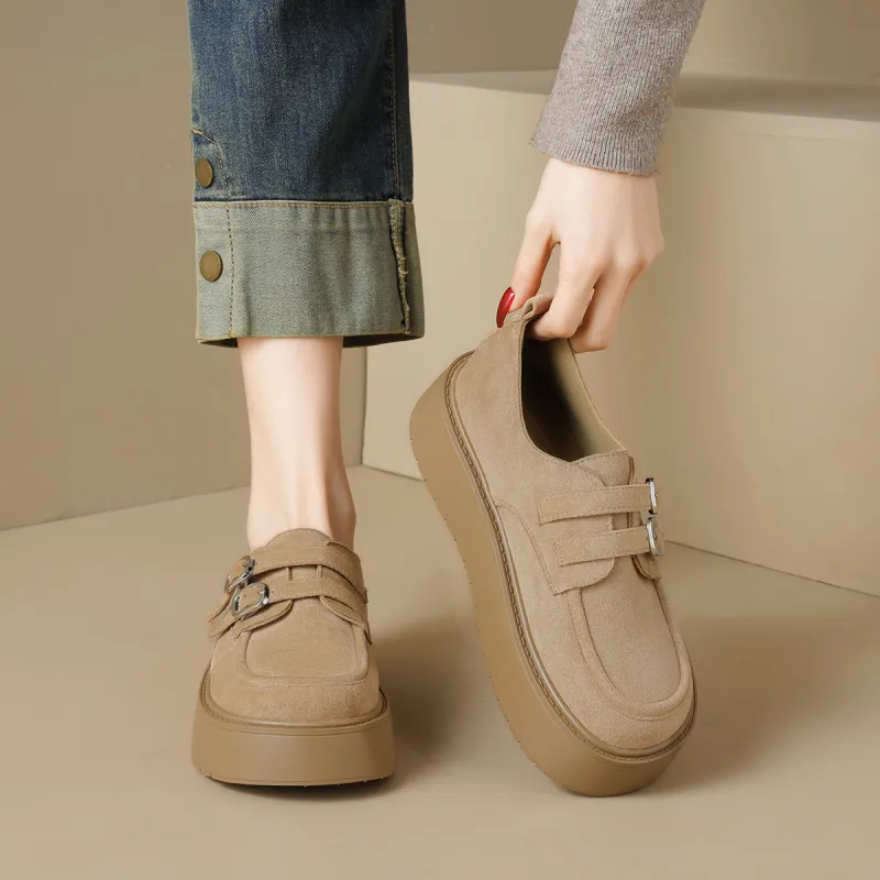 QITUMAUL Loafers Women's-5