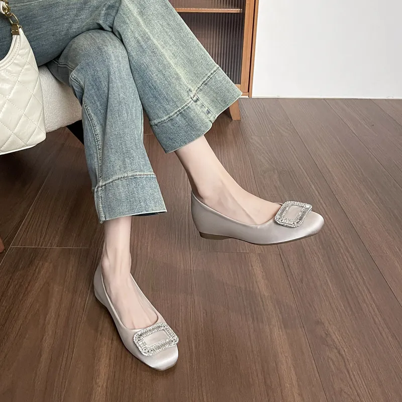 QITUMAUL Casual Single Shoes Women's-5