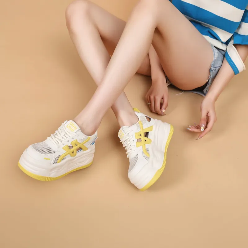 QITUMAUL Low Top Skateboard Shoes Women's-9