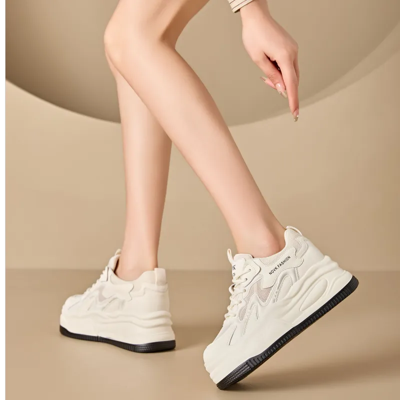 QITUMAUL Low Top Skateboard Shoes Women's-6