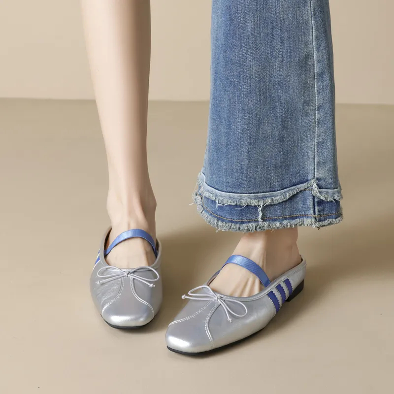 QITUMAUL Closed Toe Slippers Women's-2