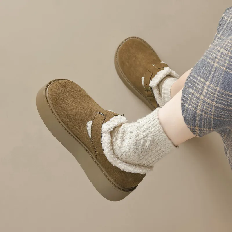 QITUMAUL Casual Single Shoes 4.5cm Women's-4