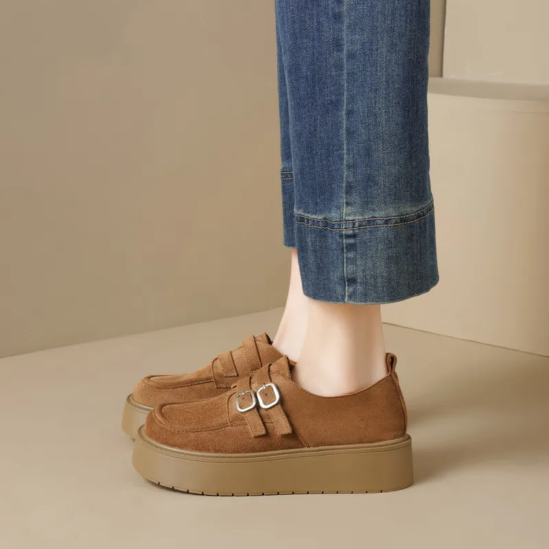 QITUMAUL Loafers Women's-1