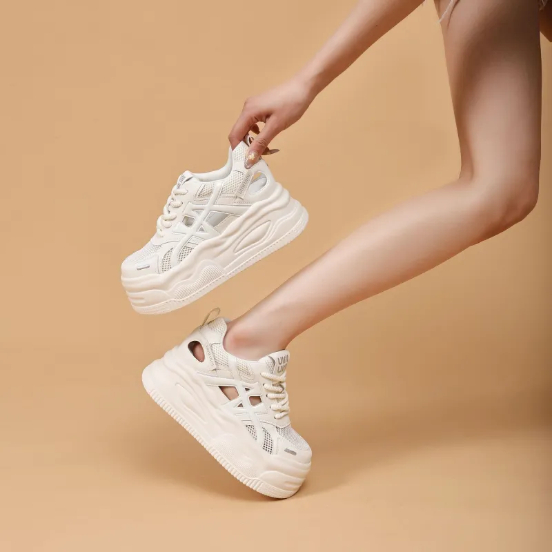 QITUMAUL Low Top Skateboard Shoes Women's-5