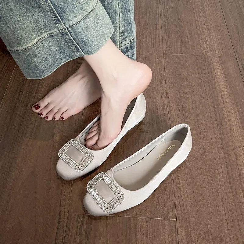 QITUMAUL Casual Single Shoes Women's-4