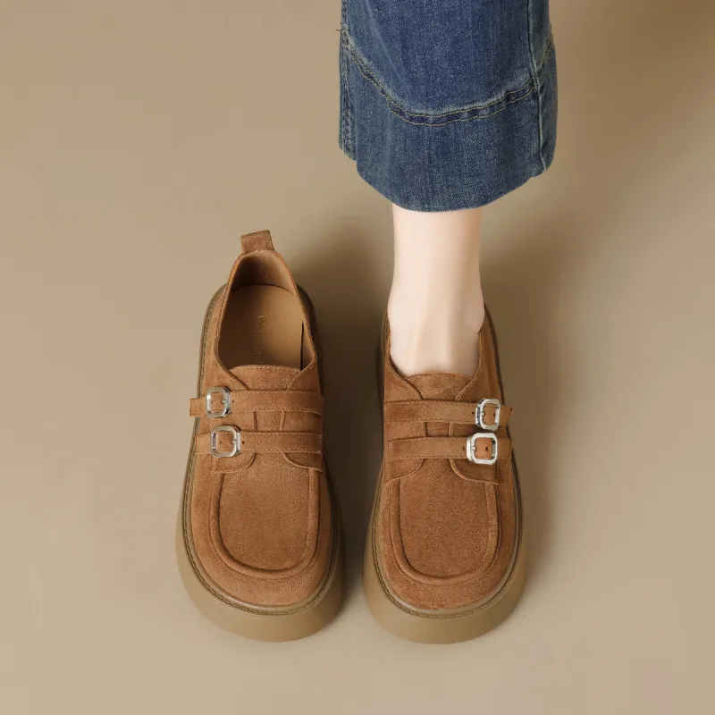 QITUMAUL Loafers Women's-2