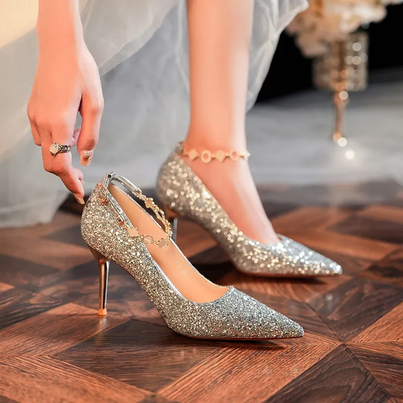 QITUMAUL High Heels Women's-1