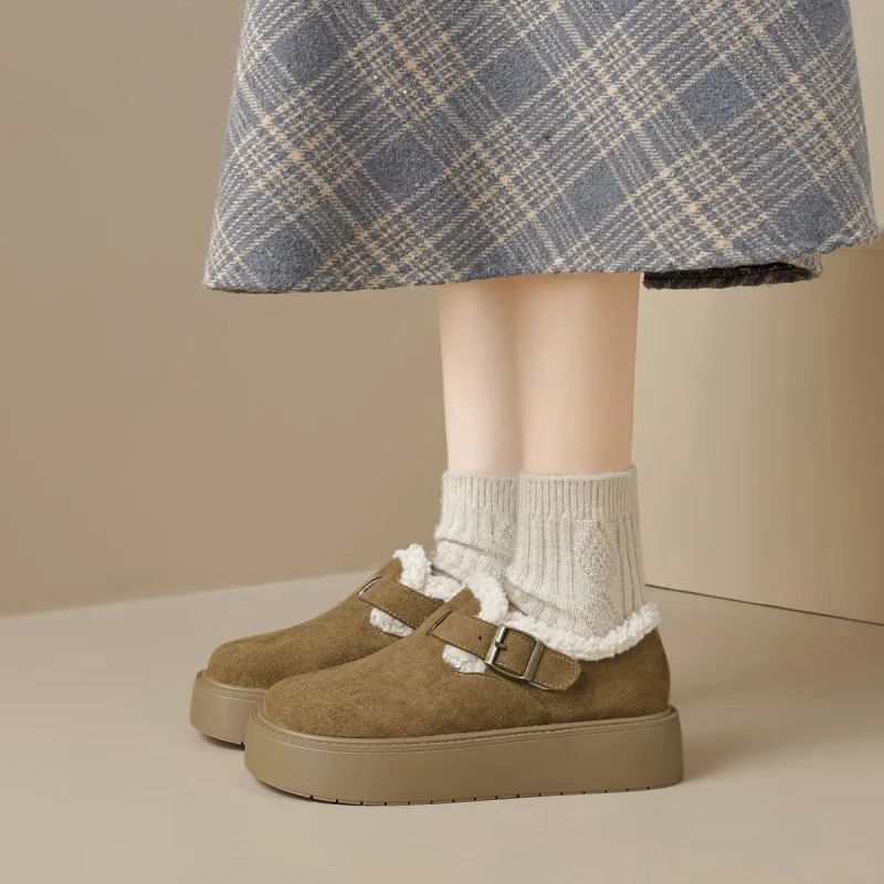 QITUMAUL Casual Single Shoes 4.5cm Women's-5