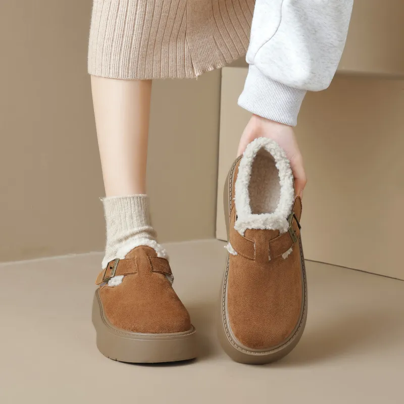 QITUMAUL Casual Single Shoes 4.5cm Women's-2