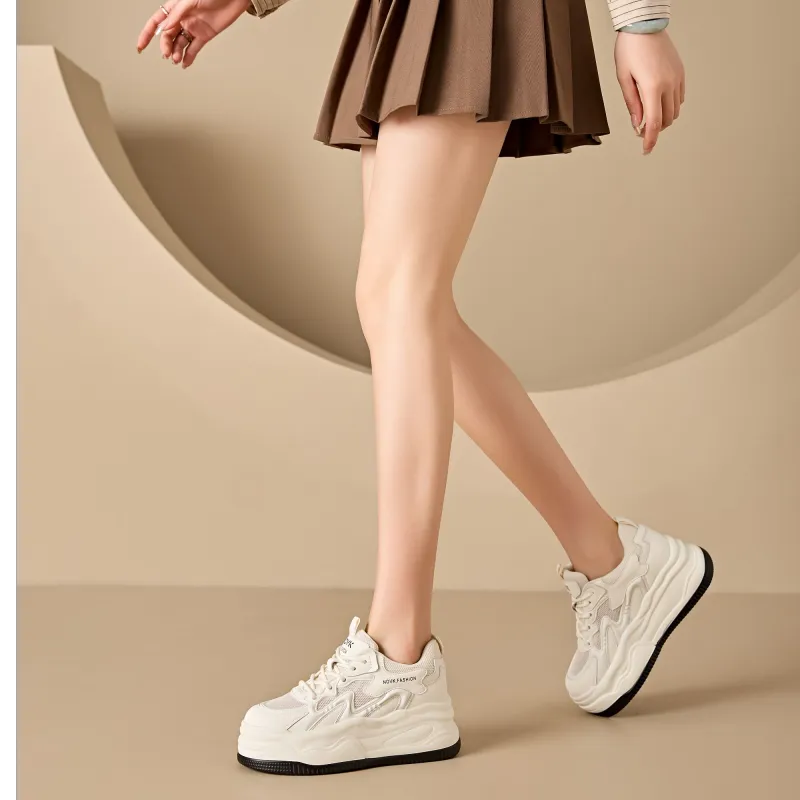 QITUMAUL Low Top Skateboard Shoes Women's-7