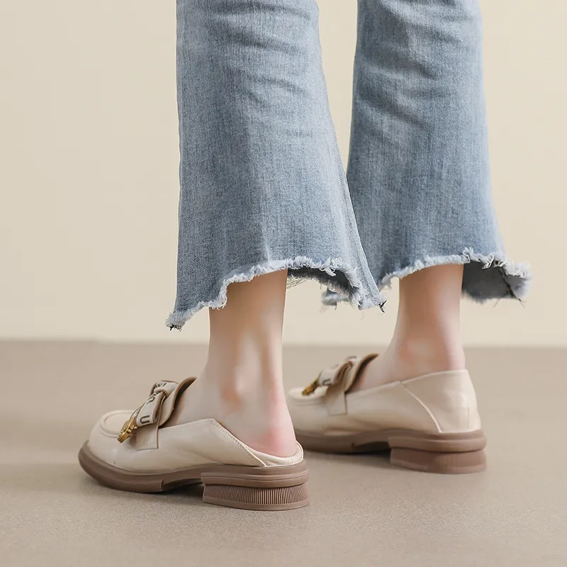 QITUMAUL Loafers Women's-4