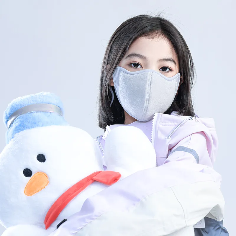 MDOG Cloud Soft Velvet Face Masks Kids'-5