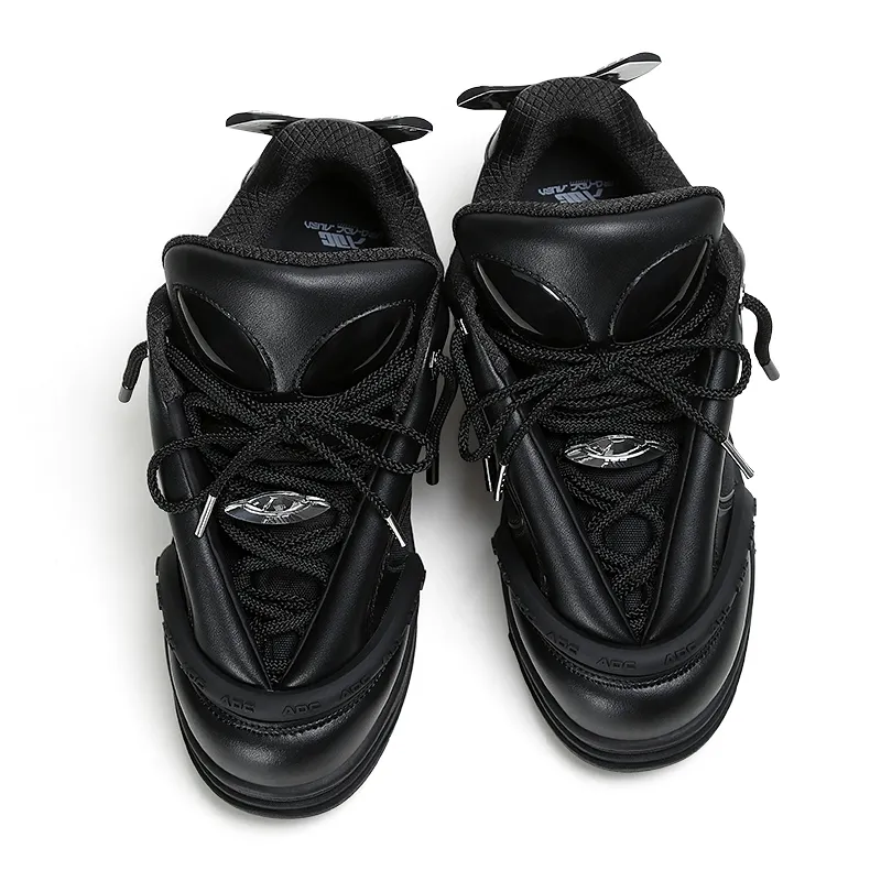 ADCDAVINCI Alien Collection Anti Slip And Wear Resistant Height Increasing Low Top Skateboard Shoes Unisex-3