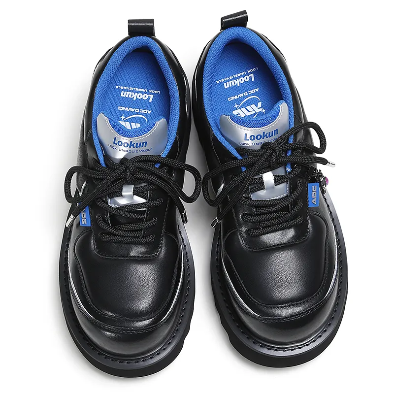 Lookun X ADCDAVINCI Functional Wind Series Casual Shoes Unisex Low Top Black/Blue-3