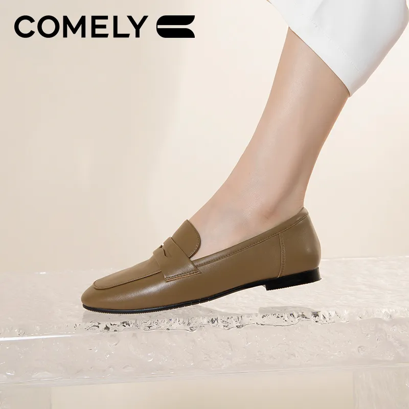 COMELY Loafers Women's Black/Brown/Ecru-18