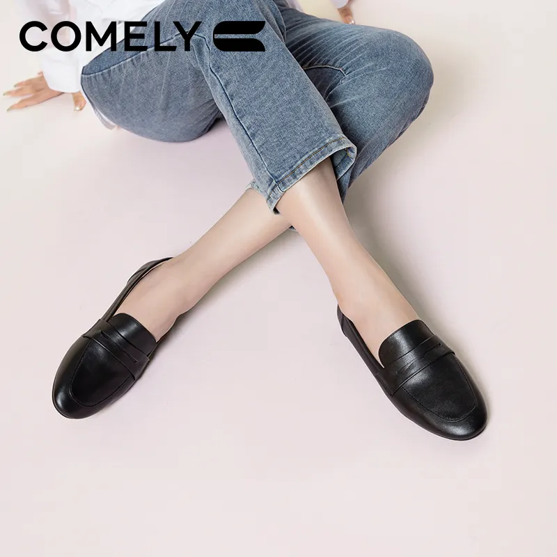 COMELY Loafers Women's Black/Brown/Ecru-25