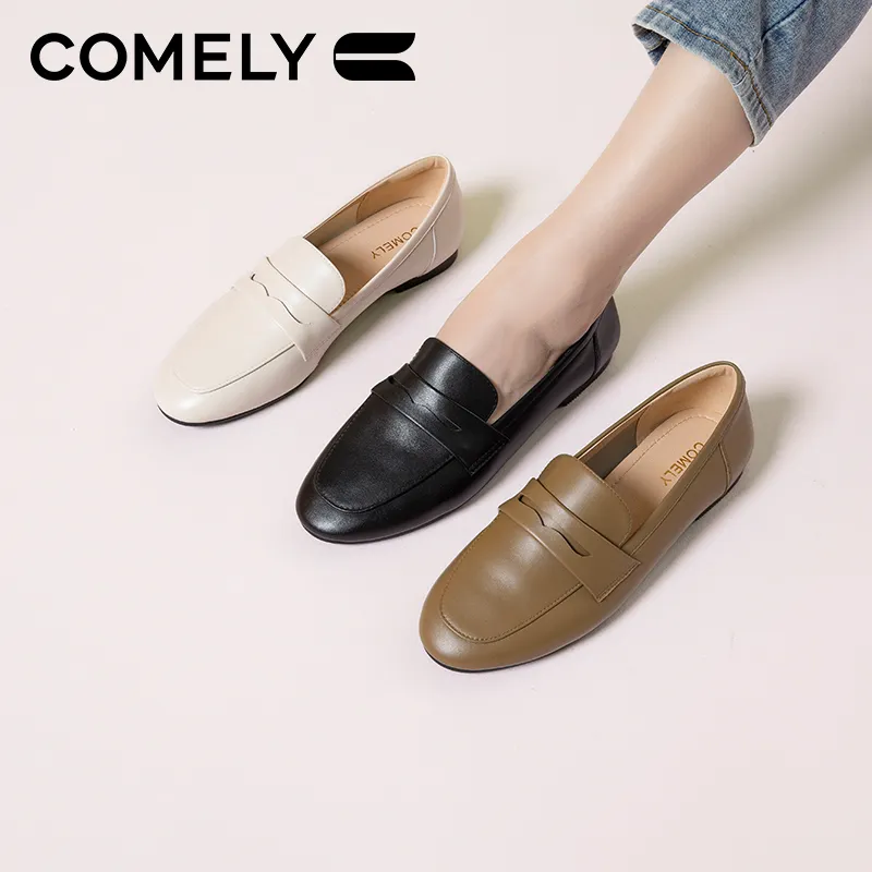 COMELY Loafers Women's Black/Brown/Ecru-24