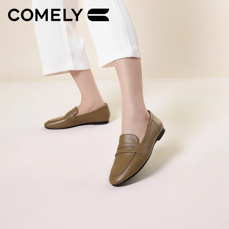 COMELY Loafers Women's Black/Brown/Ecru-12