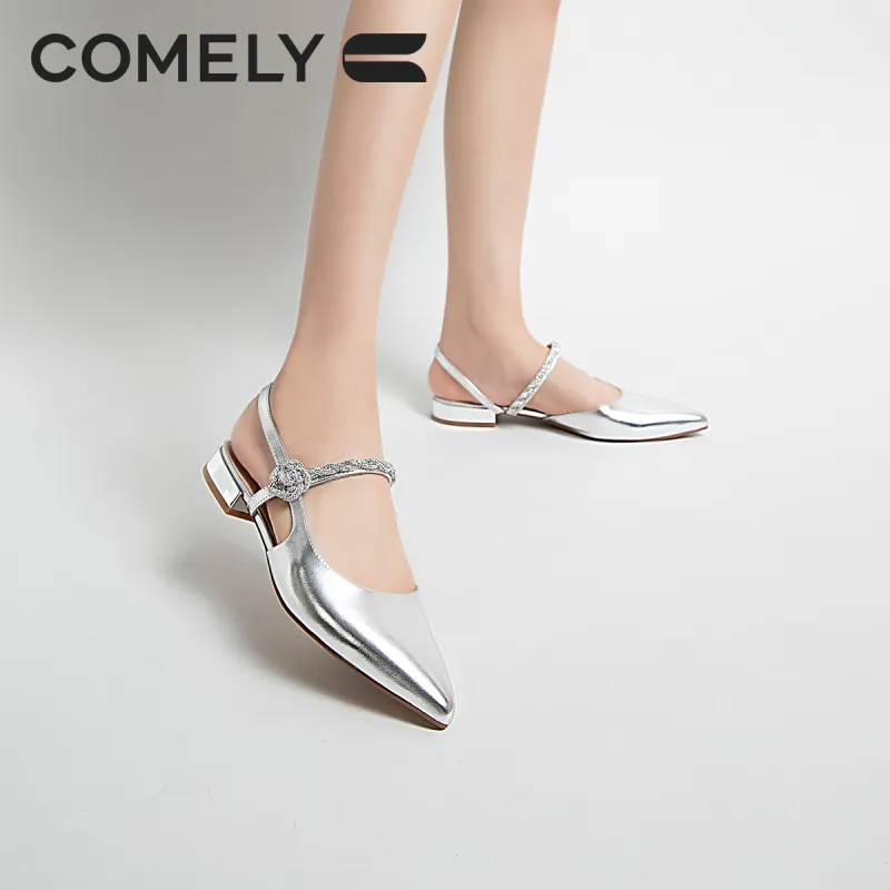 COMELY One Strap Sandals Women's-10