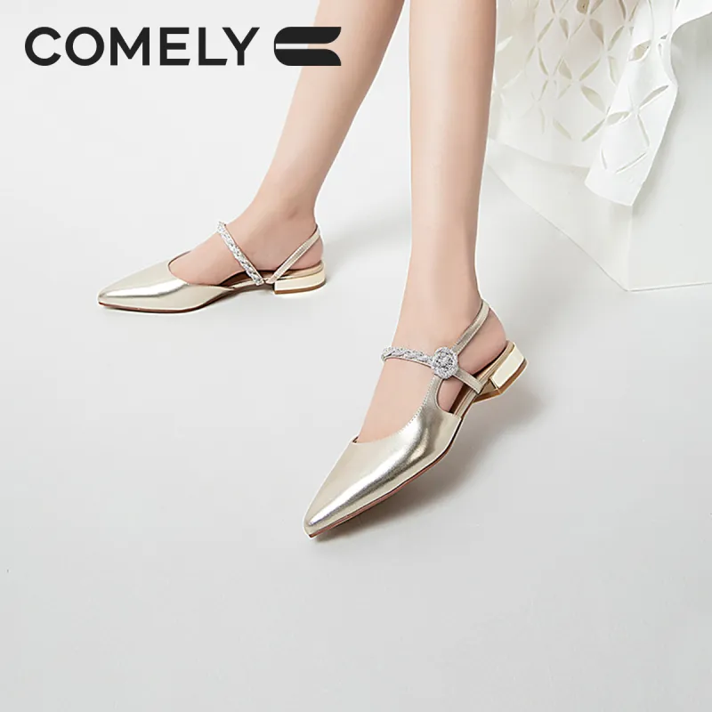 COMELY One Strap Sandals Women's-20