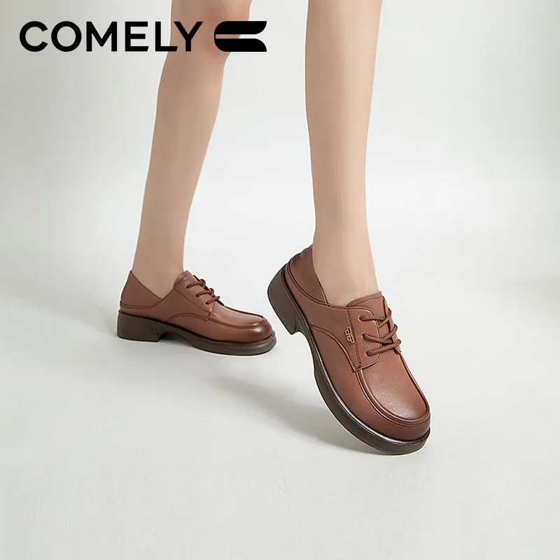 COMELY Loafers Women's Black/Beige/Light Brown-14