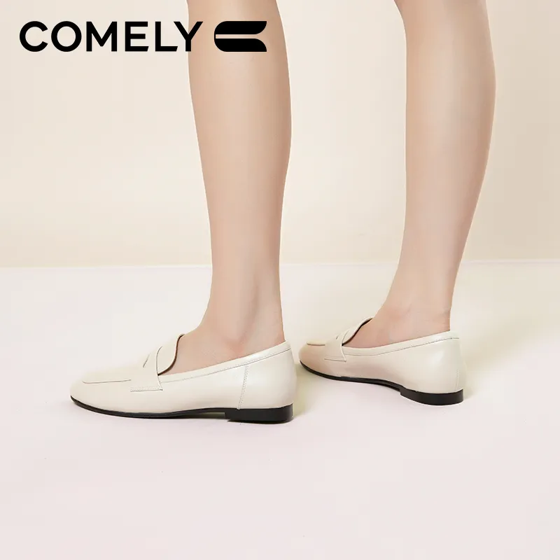 COMELY Loafers Women's Black/Brown/Ecru-6