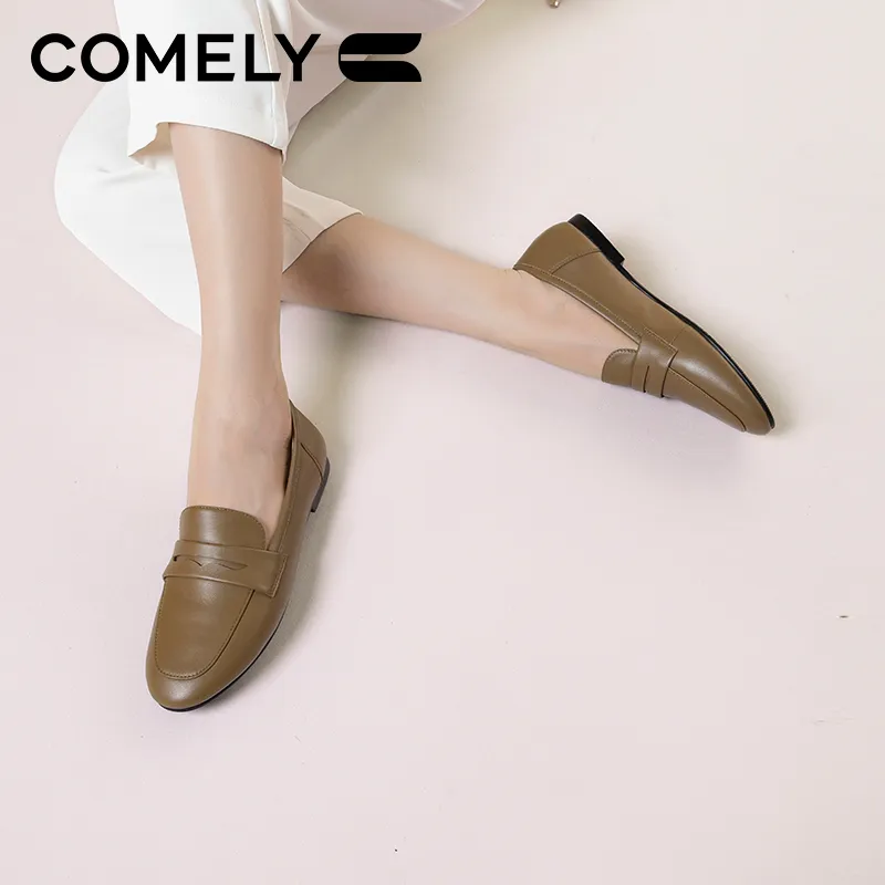 COMELY Loafers Women's Black/Brown/Ecru-11