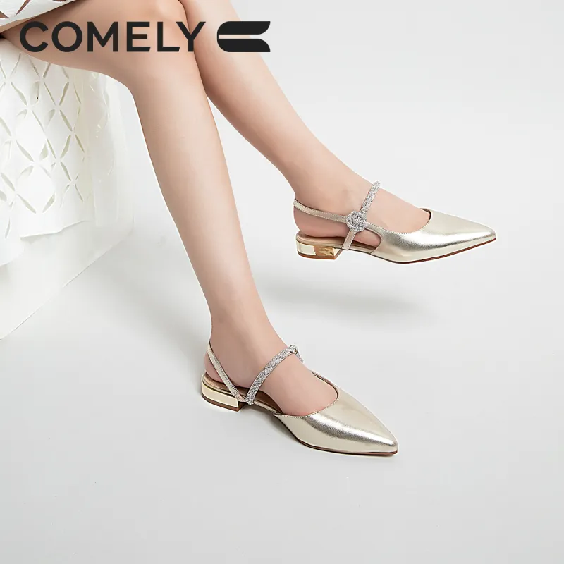 COMELY One Strap Sandals Women's-21