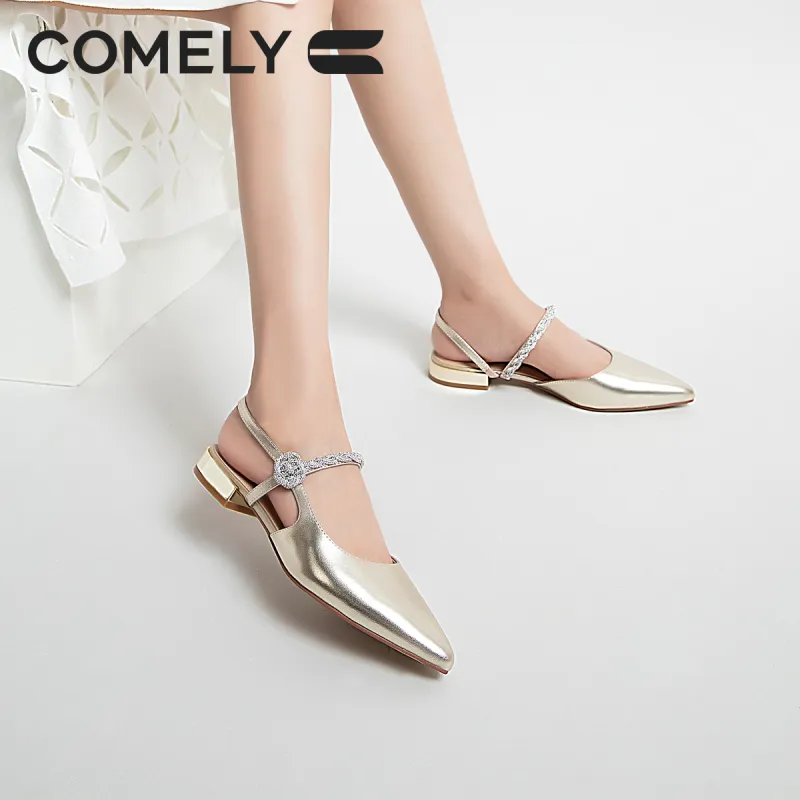 COMELY One Strap Sandals Women's-22