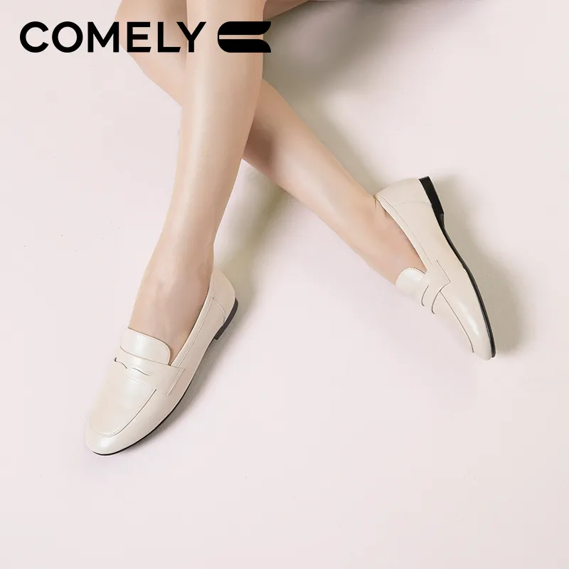 COMELY Loafers Women's Black/Brown/Ecru-7
