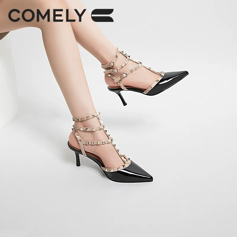 COMELY Strap Sandals 6.5cm Women's-23