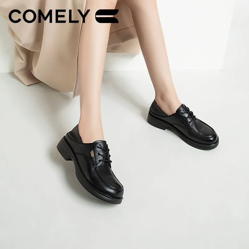 COMELY Loafers Women's Black/Beige/Light Brown-22