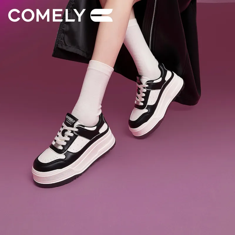 COMELY Abrasion Resistant Low Top Skateboard Shoes Women's-13