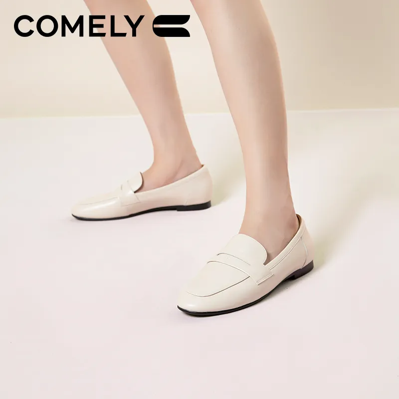 COMELY Loafers Women's Black/Brown/Ecru-17