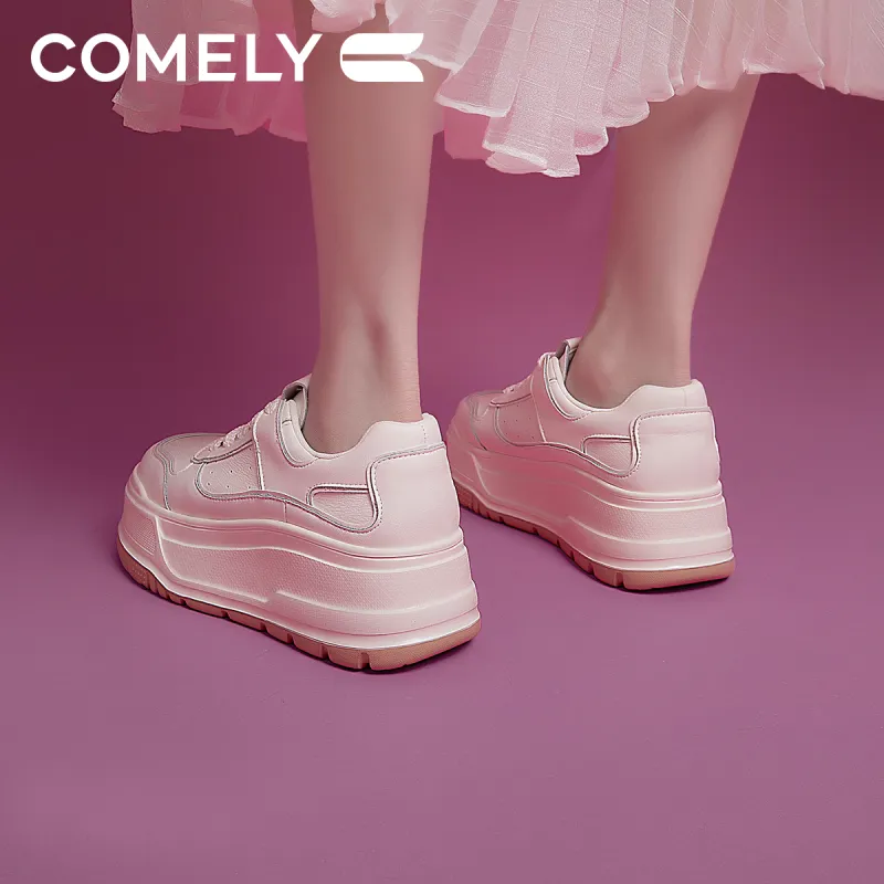 COMELY Abrasion Resistant Low Top Skateboard Shoes Women's-5